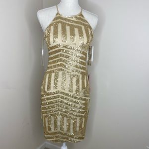 Promgirl/Simply Dresses NWT Sequin Hearts Dress